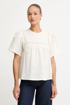 Blusa de lino BACINO Weekend Max Mara para mujer