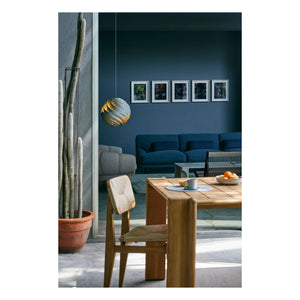 Gubi - Silla de exterior Marcel Gascoin con asiento de cuerda