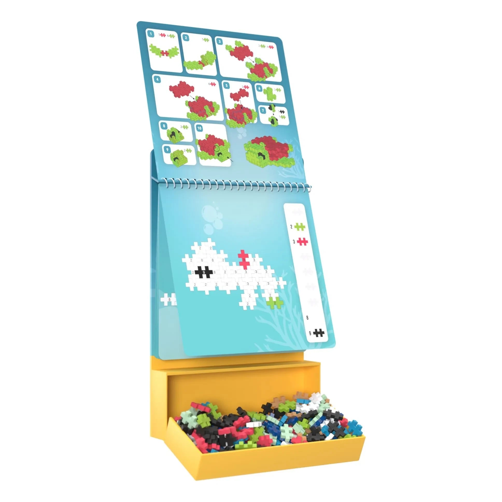 Plus-Plus - Set creativo Océano - 125 piezas
