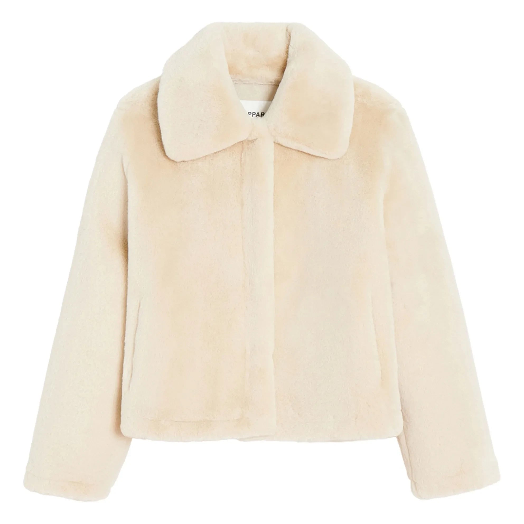 Apparis - Chaqueta Elis de fibra reciclada | Crudo