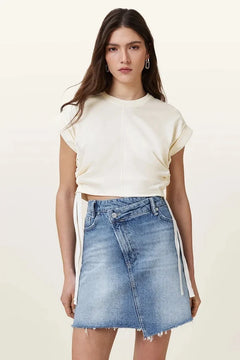 AllSaints blusa de mujer MIRA SATIN