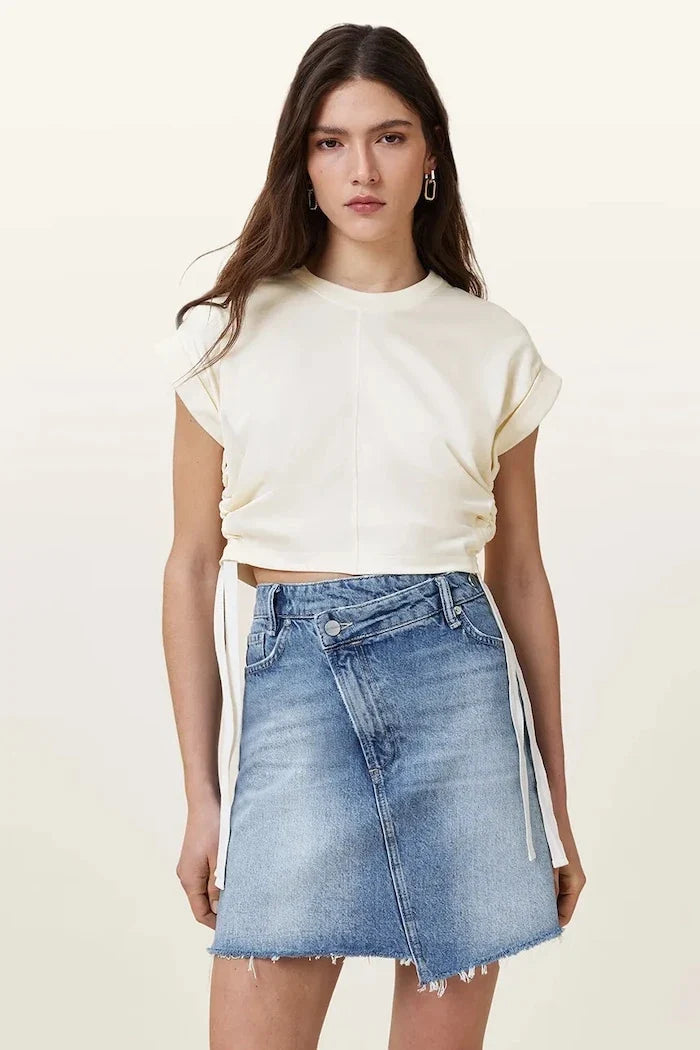 AllSaints blusa de mujer MIRA SATIN