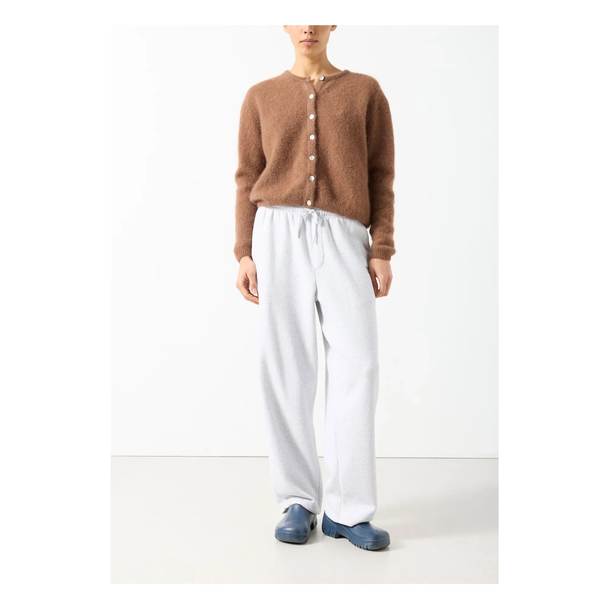 American Vintage - Chaleco Vitow de alpaca y lana | Chocolate