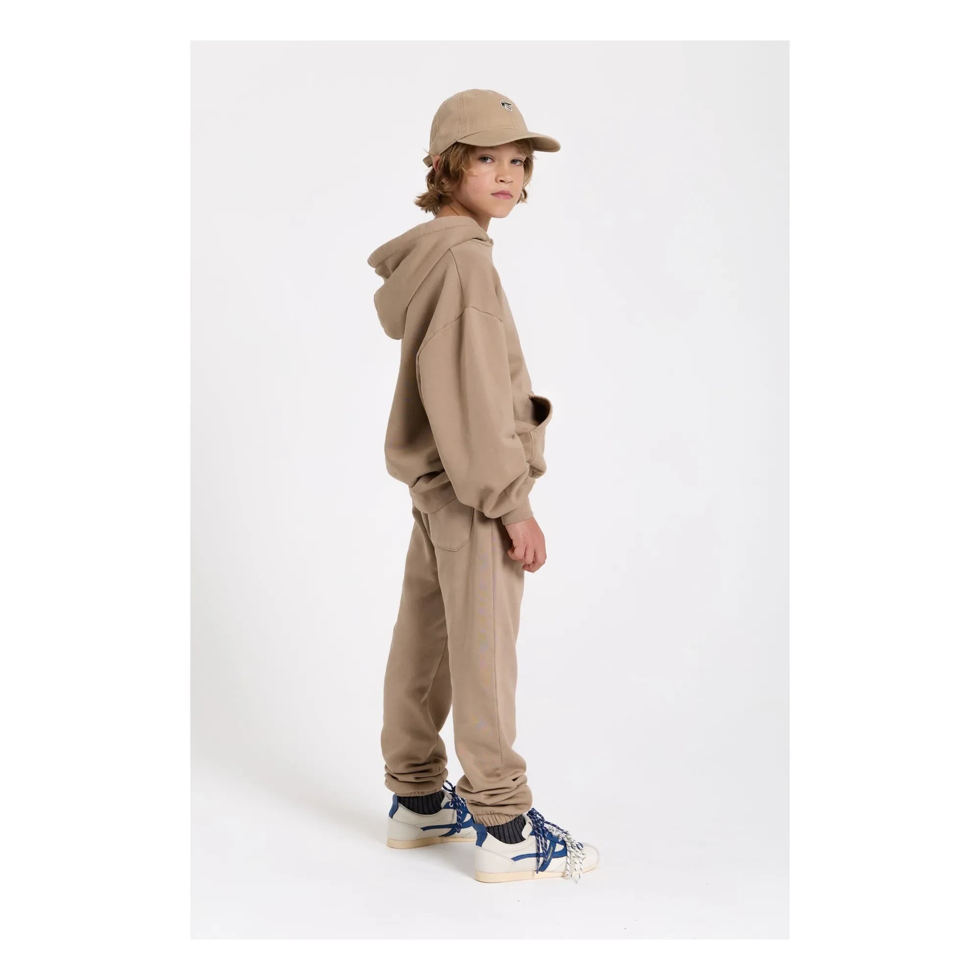 Smallable Kid - Sudadera de algodón orgánico Noa | Color topo