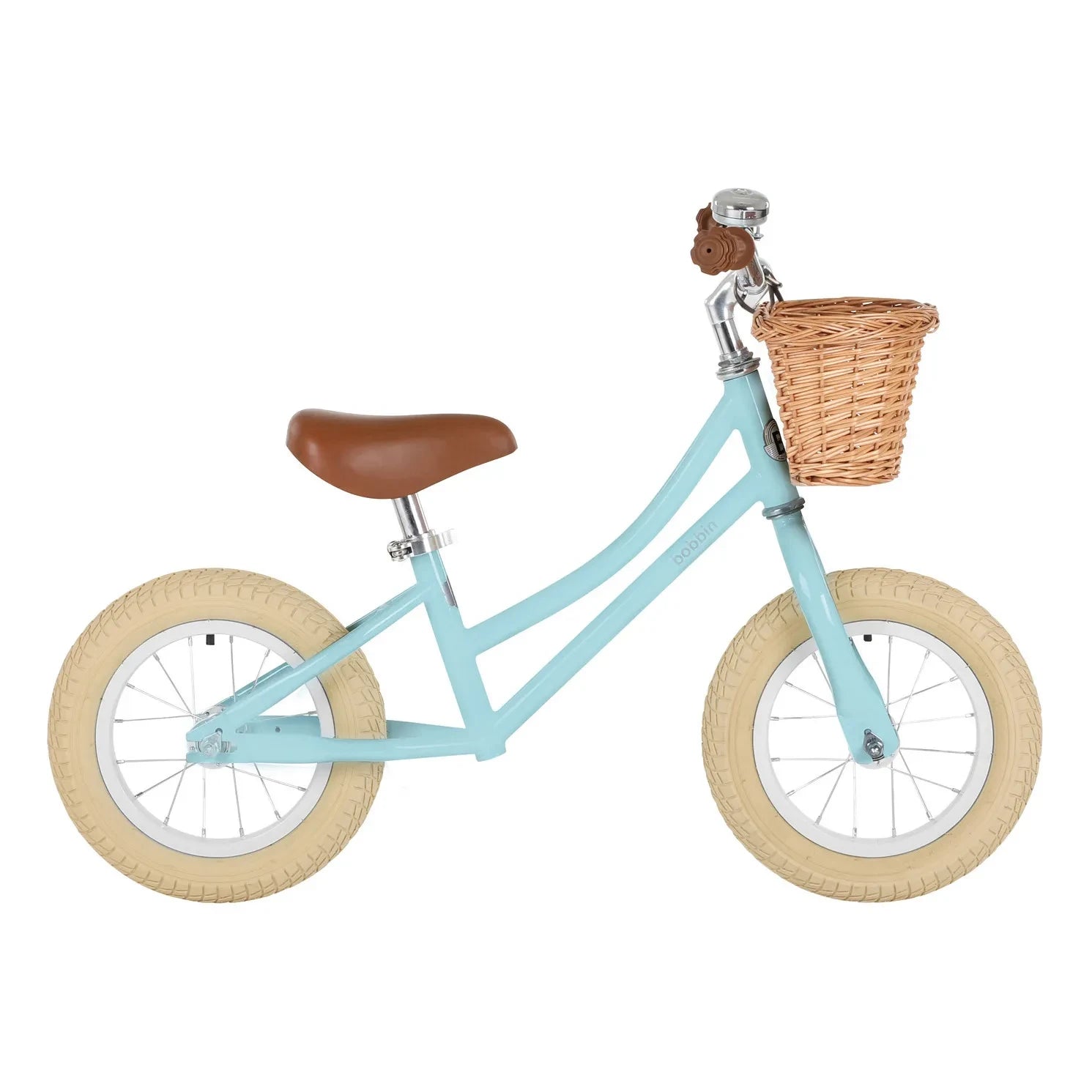 Bobbin - Gingersnap 12" Bicicleta sin pedales | Azul claro