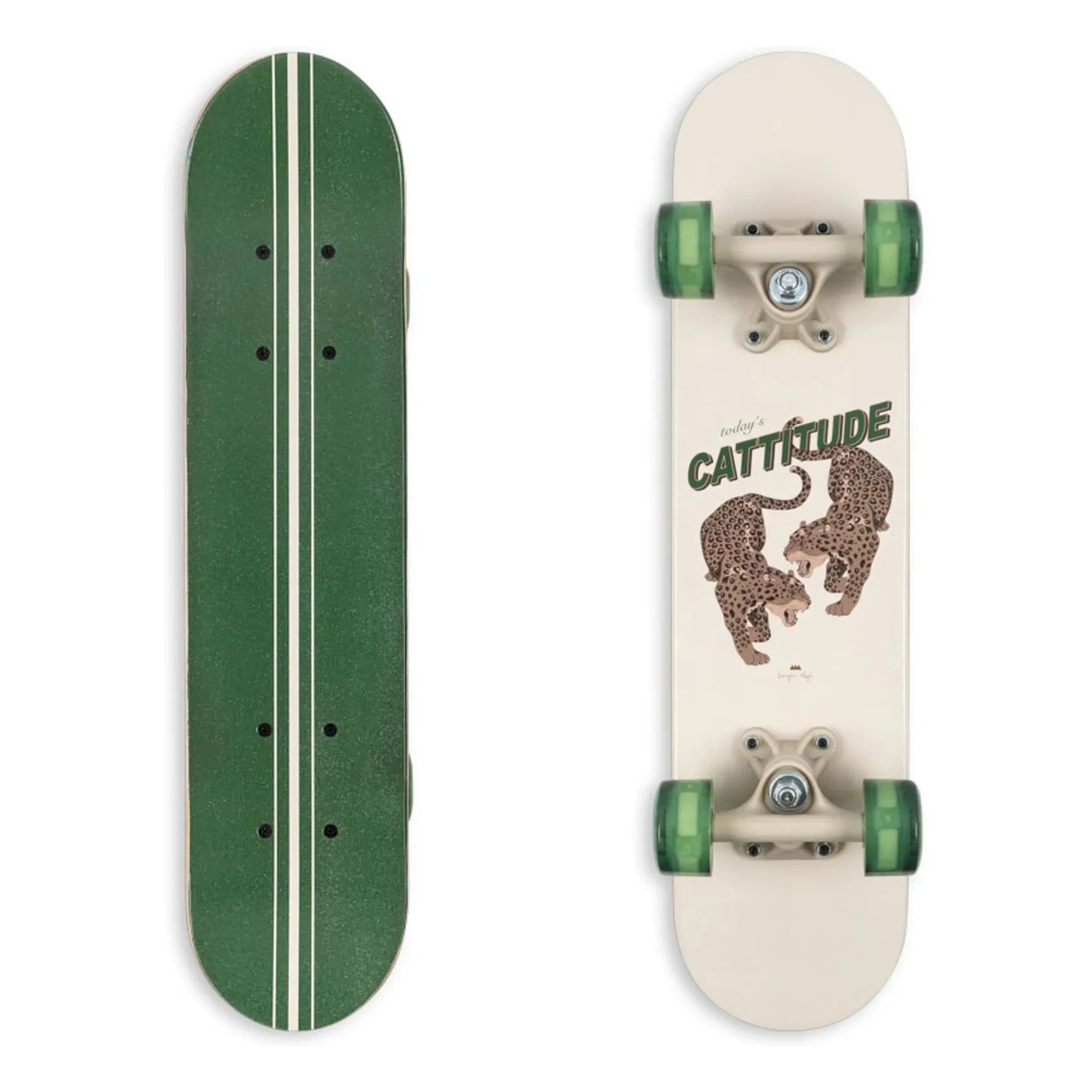 Konges Sløjd - Skateboard Cattitude | Verde