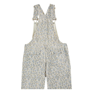 Emile et Ida - Azul | Pelele de algodón con estampado floral