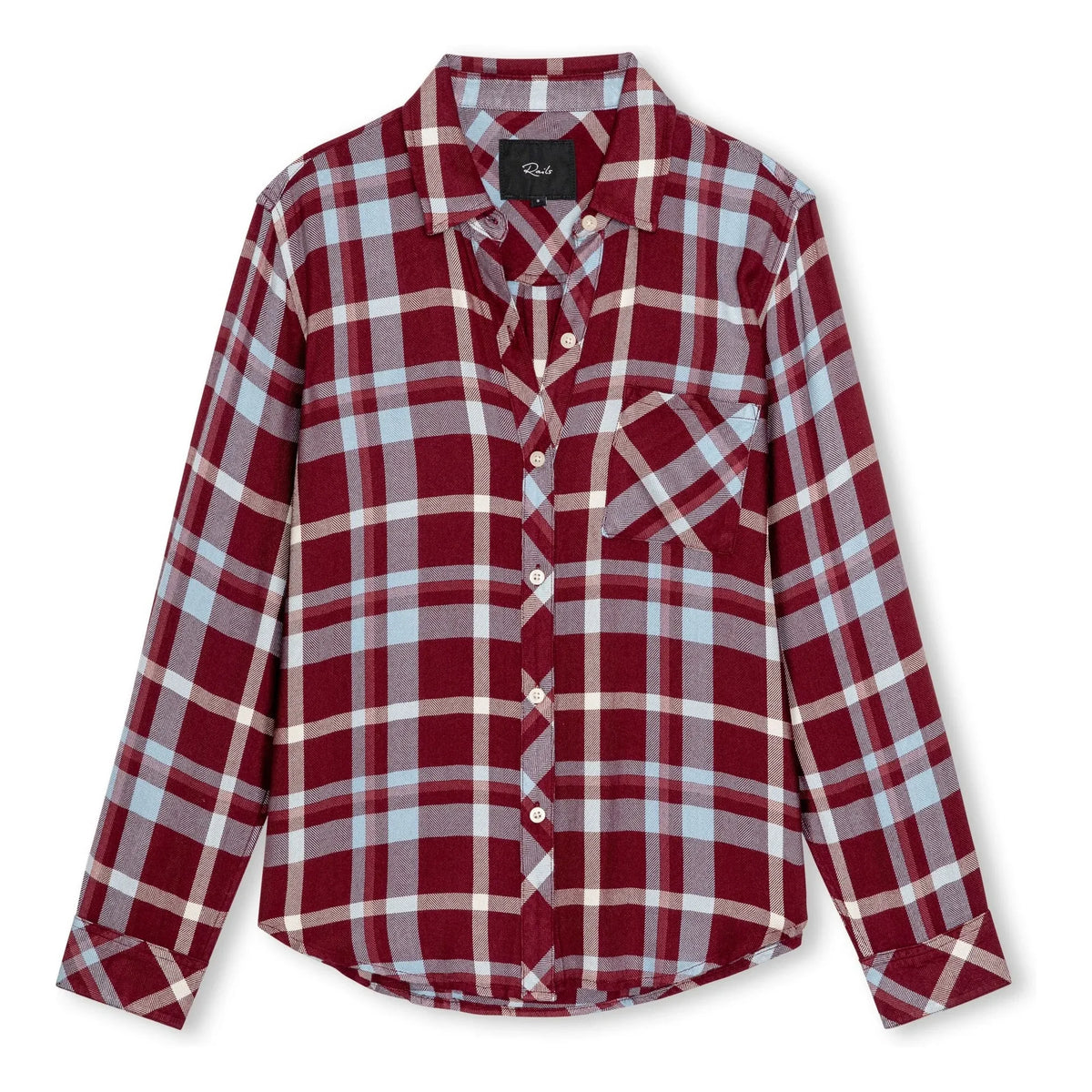 Rails - Hunter camisa a cuadros | Borgoña
