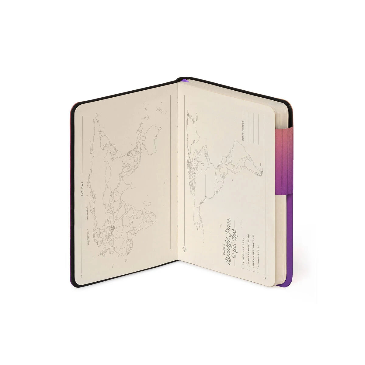 Legami - Cuaderno con Páginas en Blanco y Cubierta Suave - Sunset Vibes - Mi Cuaderno