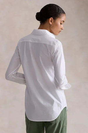 Camisa de algodón con elastano Polo Ralph Lauren para mujer