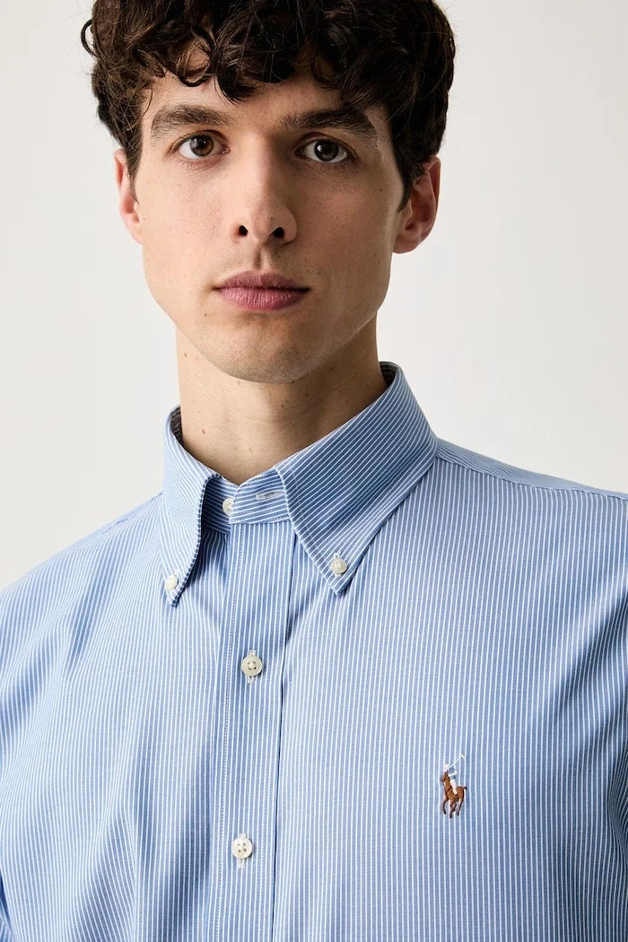 Camisa de hombre de algodón tipo Oxford Polo Ralph Lauren