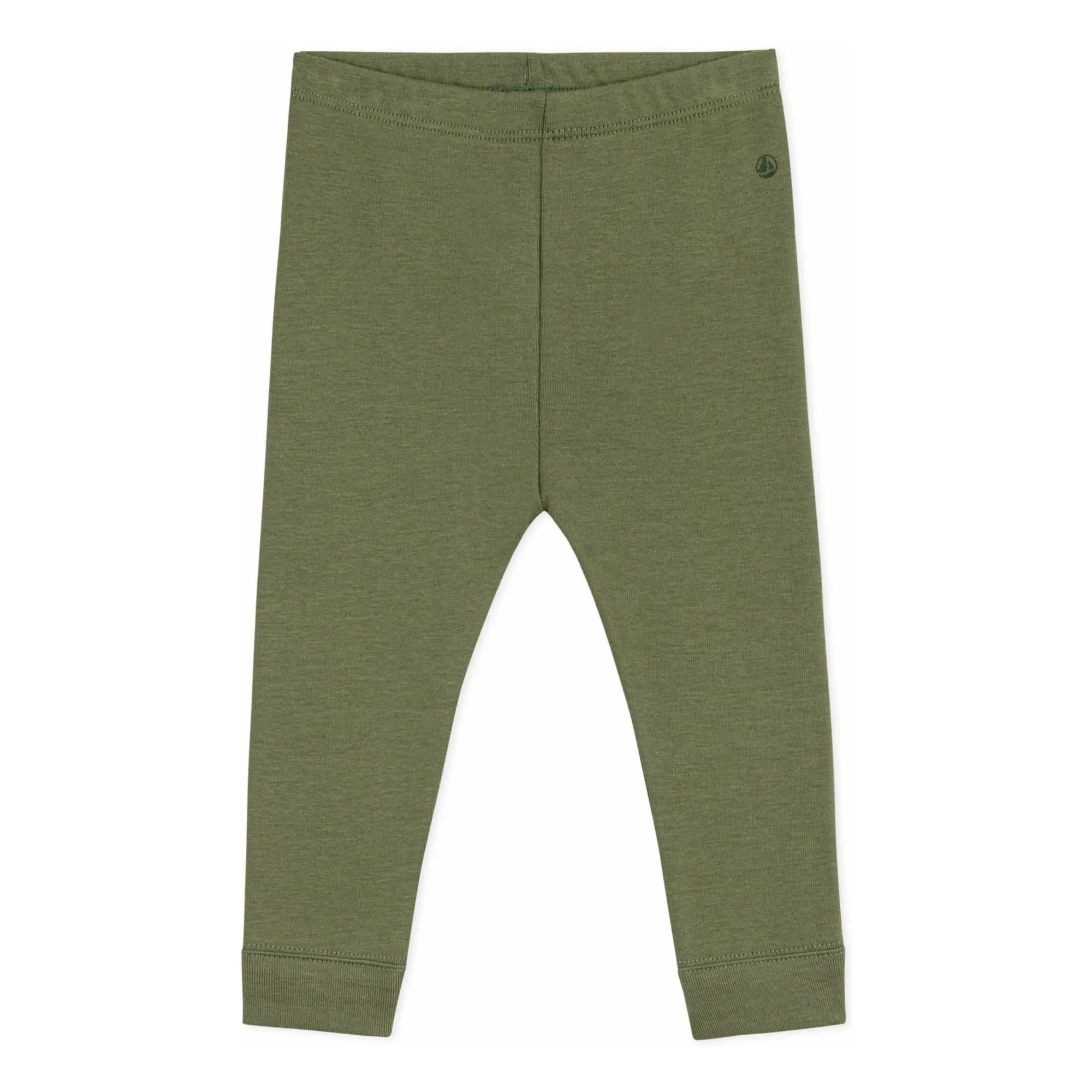 Petit Bateau - Leggings de algodón orgánico | Caqui