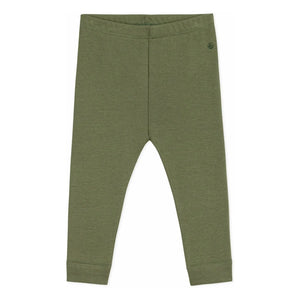 Petit Bateau - Leggings de algodón orgánico | Caqui