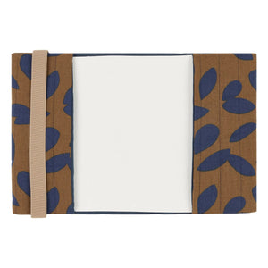 Nobodinoz - Funda para cartilla de salud Hyde Park Hojas azules | Azul