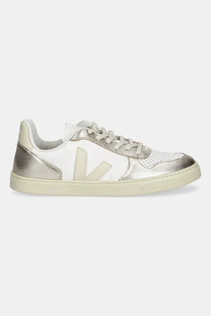 Zapatillas de piel Veja Small V-10 Laces para niños