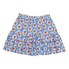 Hello Simone - Falda Lea Fleurie | Azul