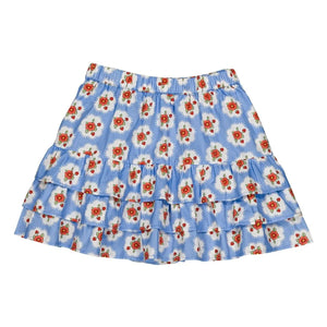Hello Simone - Falda Lea Fleurie | Azul
