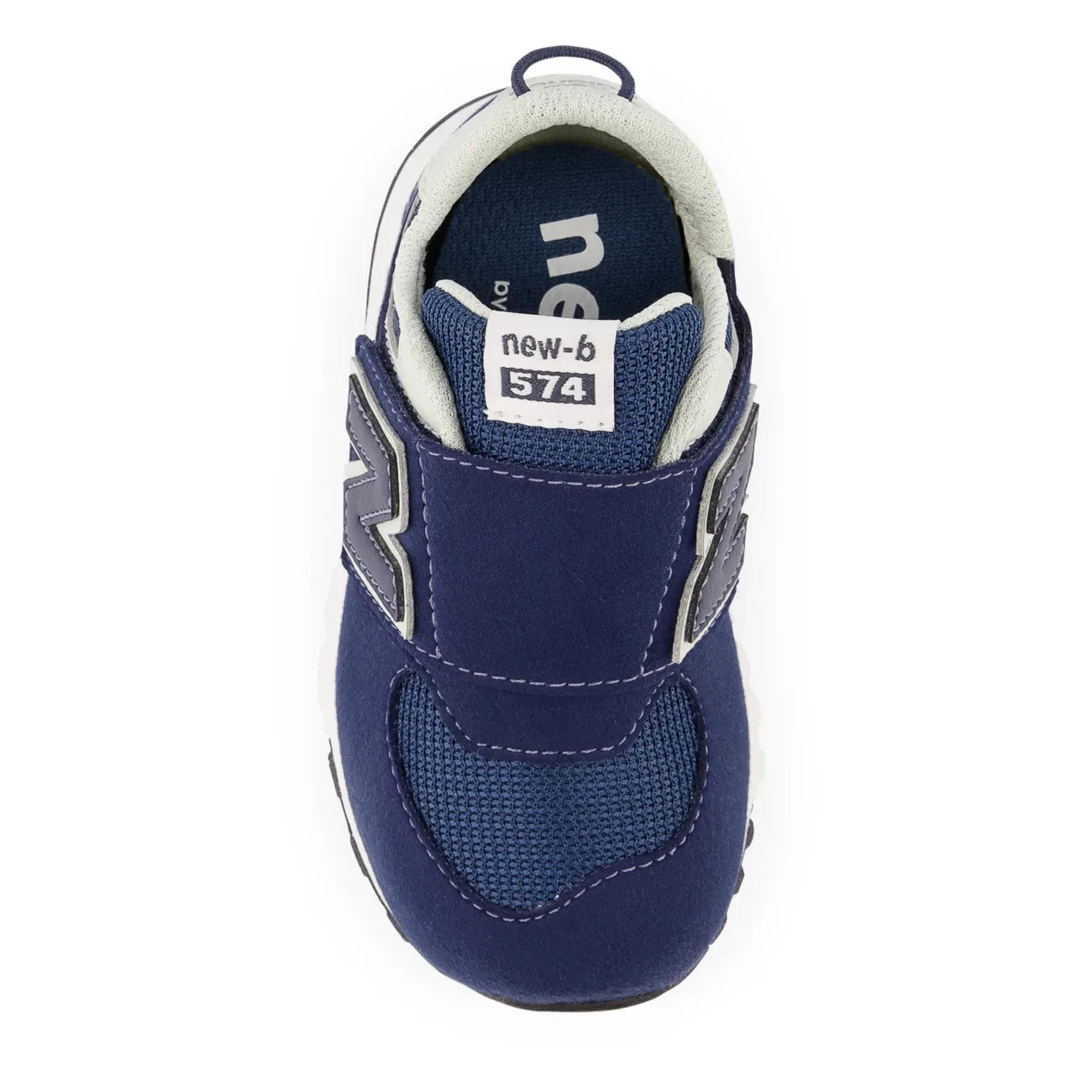 New Balance - 574 New-B Zapatillas con Cierre de Velcro | Azul Marino