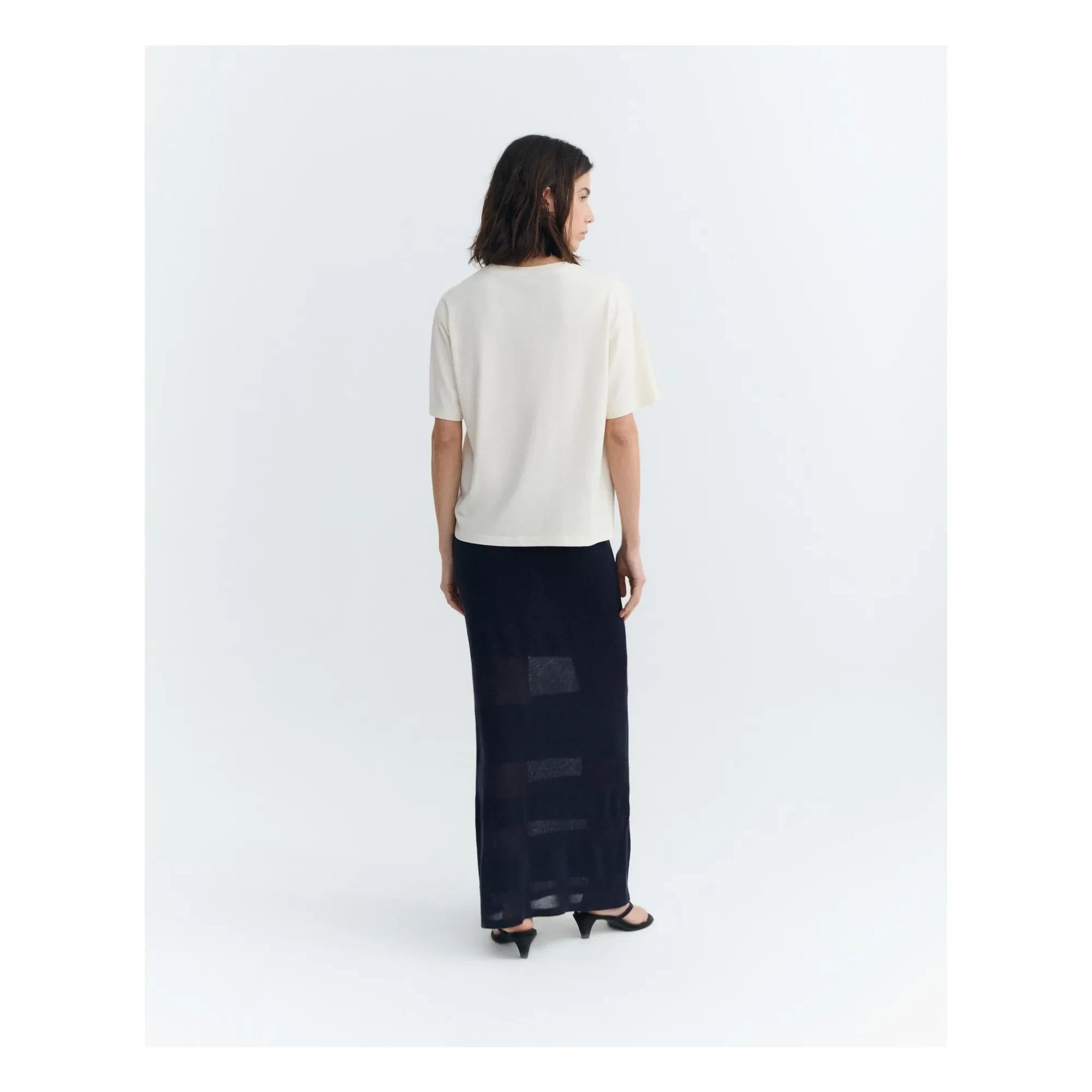 Thinking Mu - Lucia camiseta de algodón orgánico | Crudo