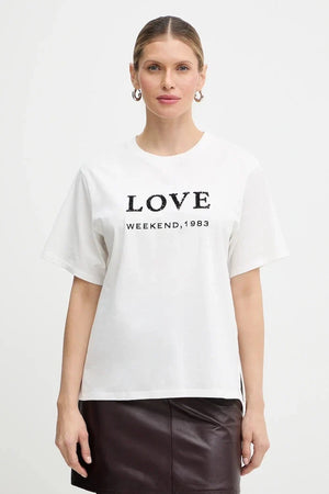 Weekend Max Mara AGILE Camiseta de Algodón