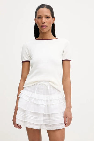 Camiseta de algodón para mujer Marc O'Polo