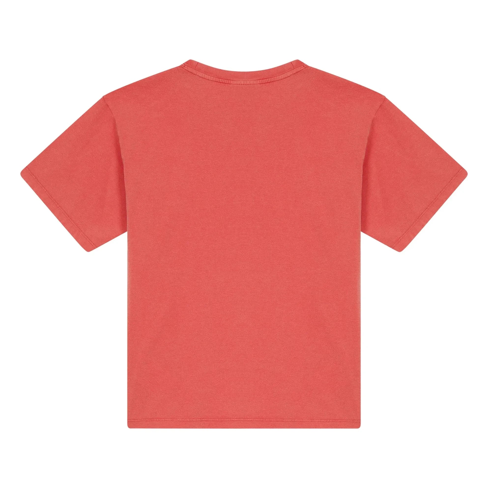 Smallable Kid - Camiseta de algodón orgánico Nils | Rojo oscuro