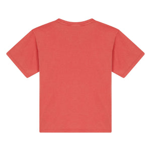 Smallable Kid - Camiseta de algodón orgánico Nils | Rojo oscuro