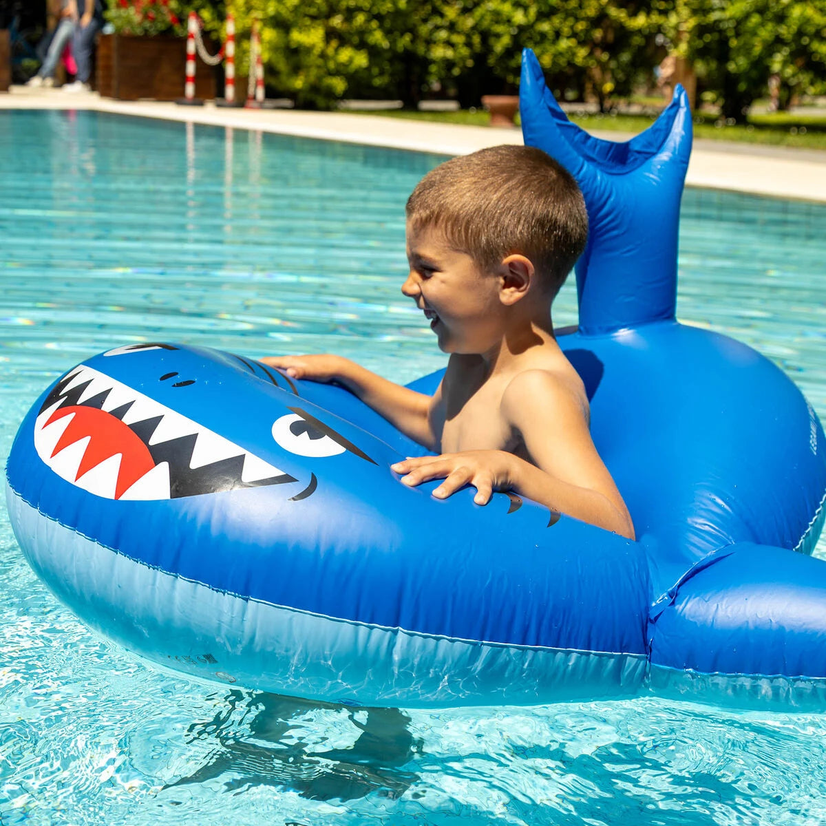Legami - Anillo de Piscina para Niños - Tiburón - Anillo de Piscina