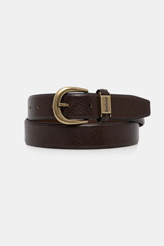 Cinturón de cuero Barbour Clyde para hombre