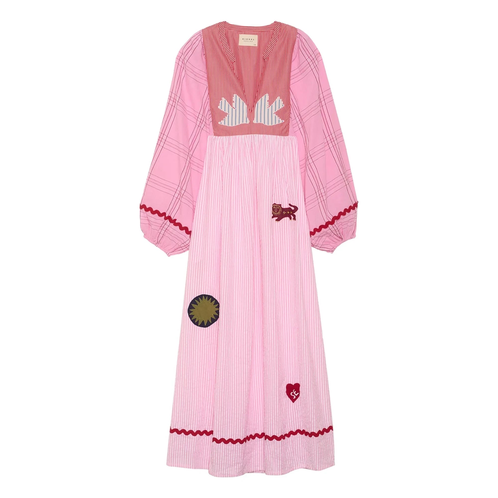 SISSEL EDELBO - Vestido Gaia | Rosa