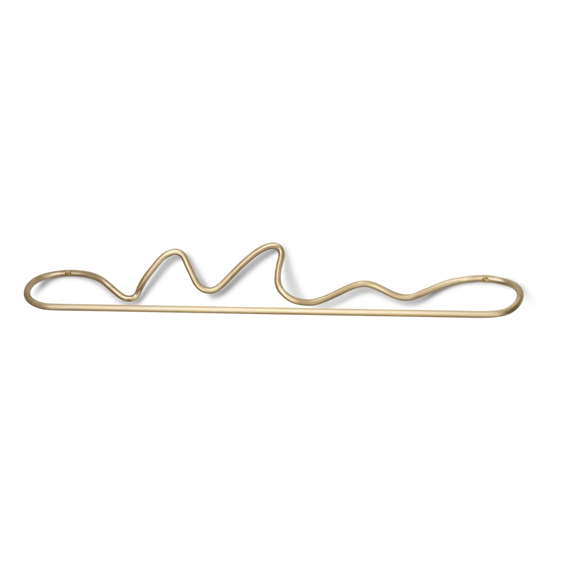 Ferm Living - Toallero Curvature | Latón