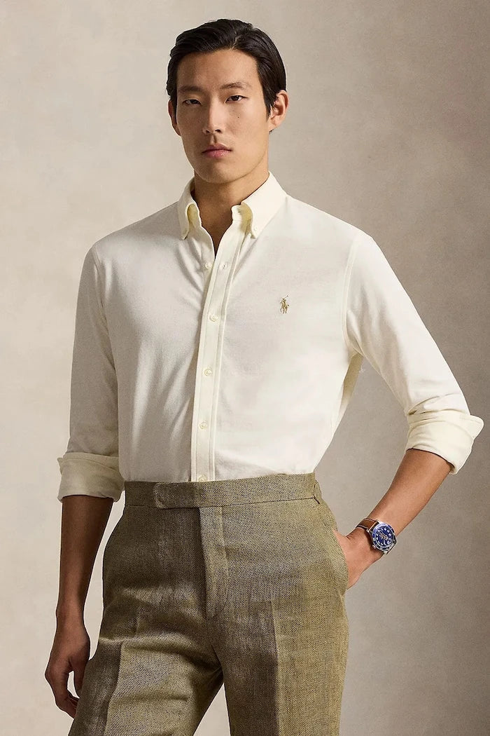 Camisa de algodón Polo Ralph Lauren para hombre
