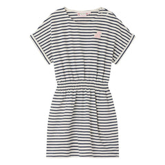 Bonpoint - Vestido a rayas Celima | Crudo