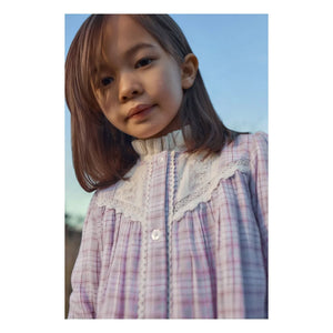 Louise Misha - Floriane Kareli Elbise | Pembe