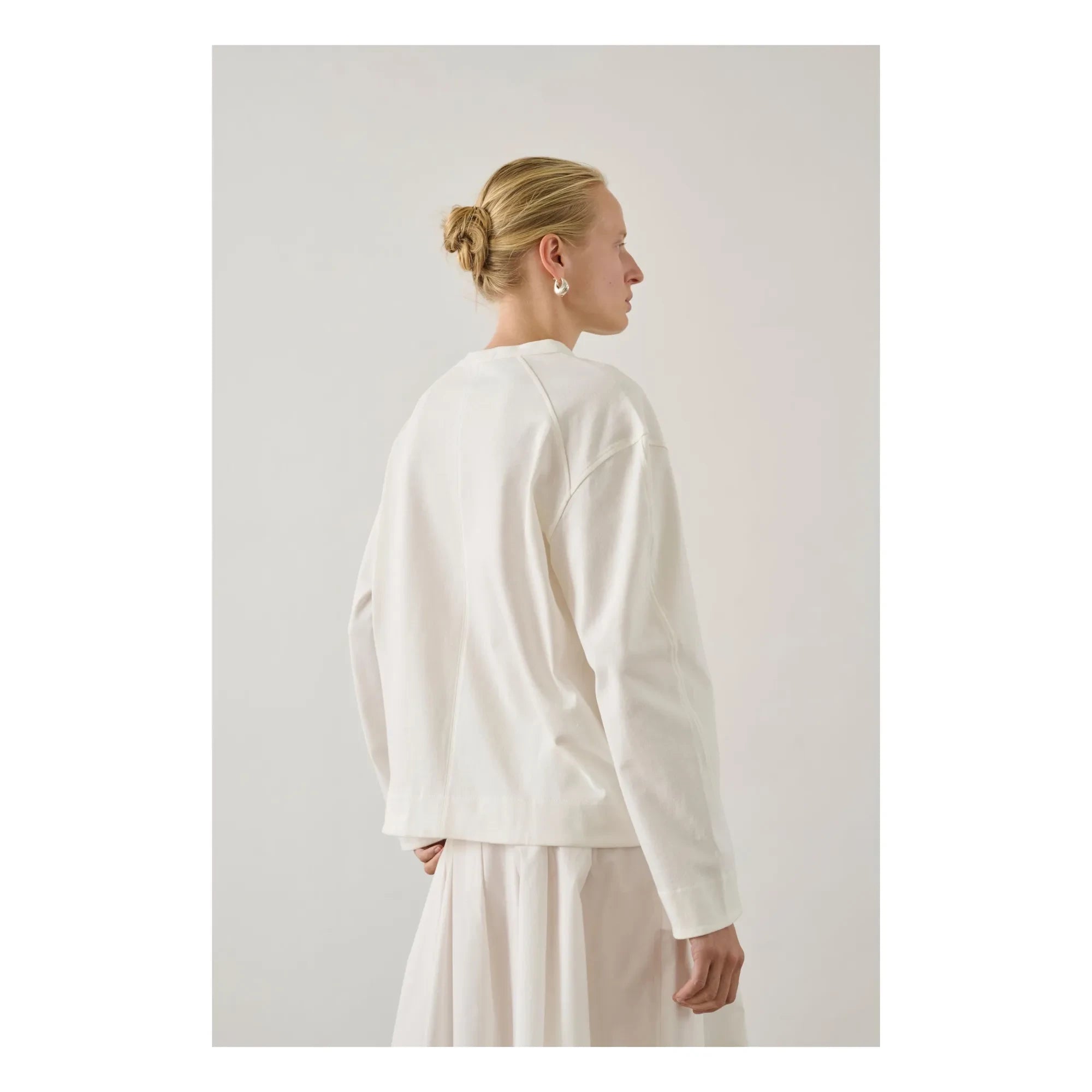 Soeur - Falda Amalia Algodón orgánico | Crudo