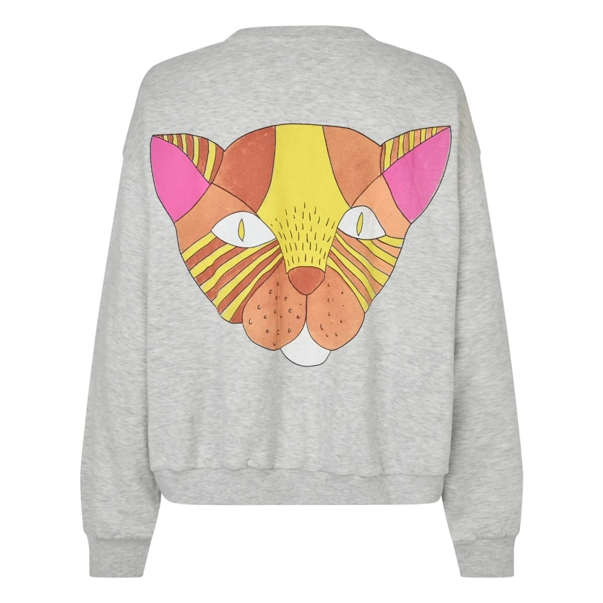 Lollys Laundry - Sudadera de algodón Cat Sydney | Gris