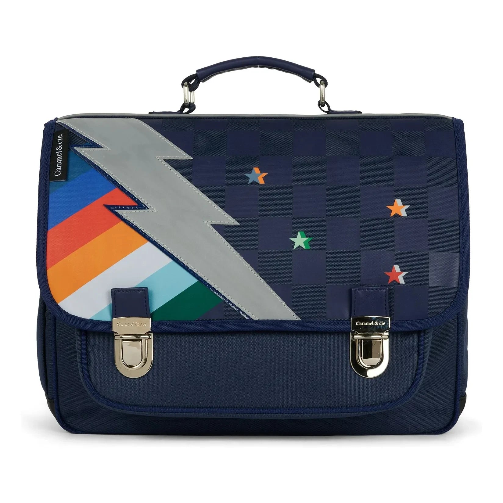 Caramel & Cie - Bandolera Chromatic Lightning | Azul noche