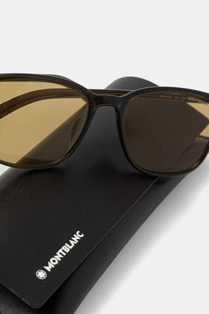 Gafas de sol Montblanc estilo wayfarer para hombre
