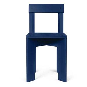 Ferm Living - Silla de madera Ark - FSC | Azul