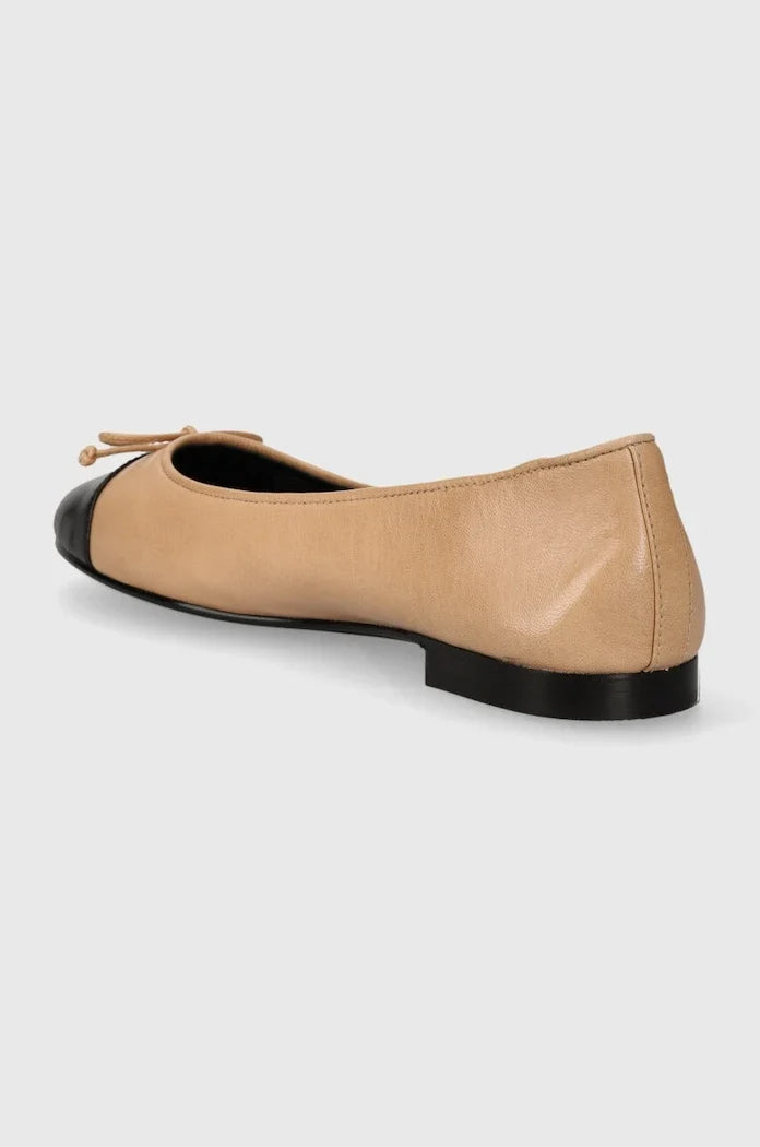 Tory Burch CAP-TOE BALLET Bailarinas de piel
