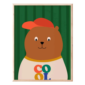 Ma petite vie - Póster de oso genial