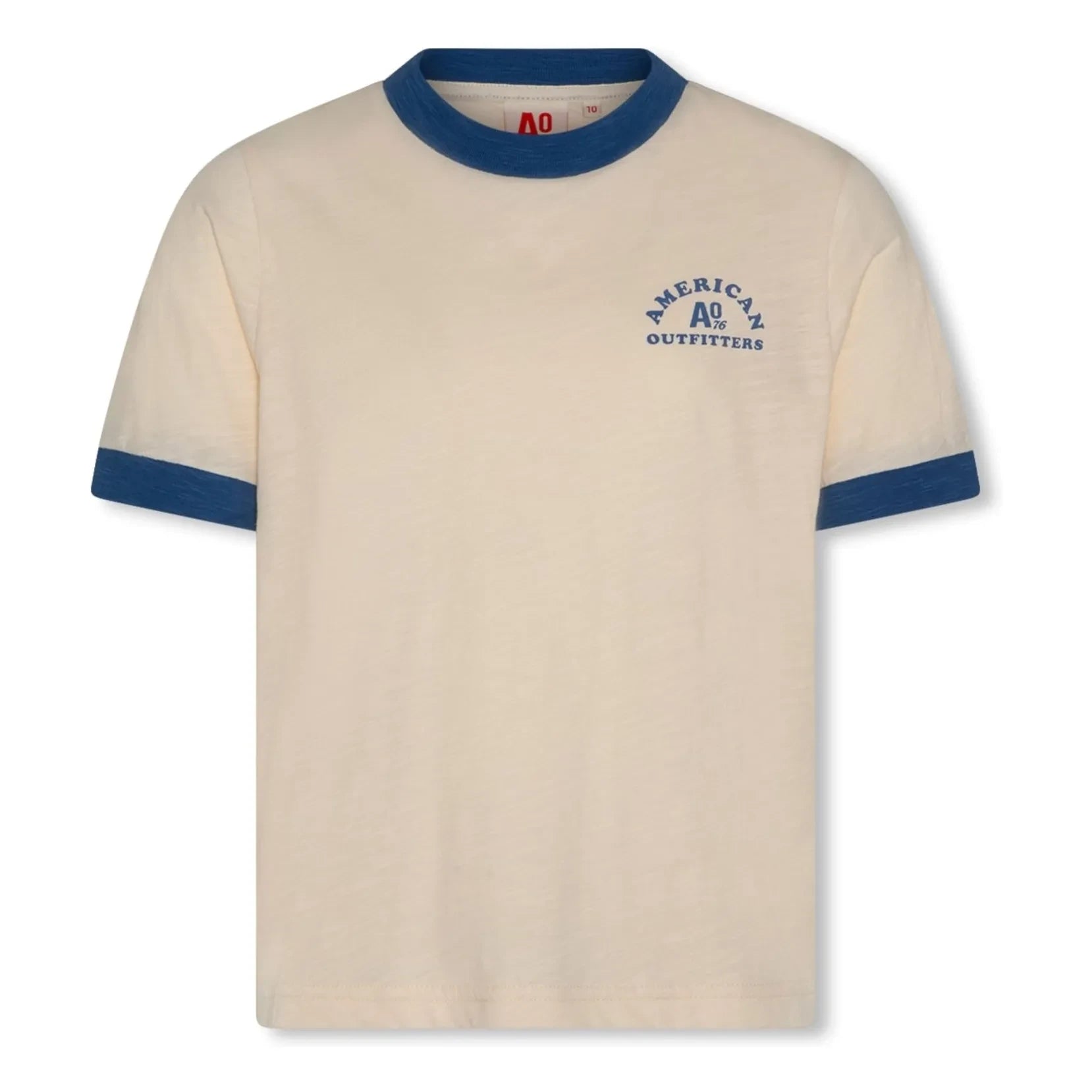 AO76 - Camiseta Bix de algodón reciclado | Crudo
