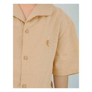 Gingersnaps - Camisa de Lino Ron Banana | Beige