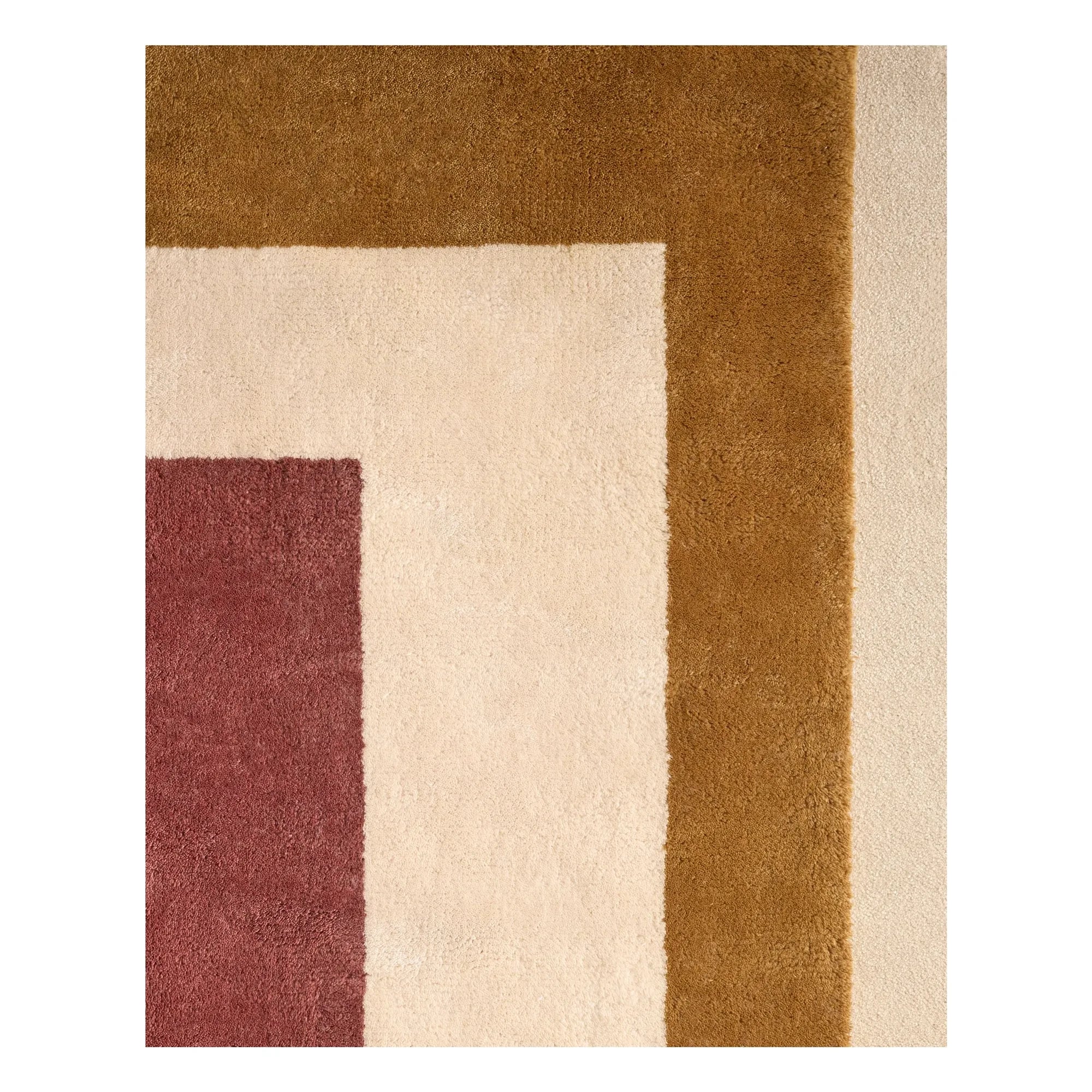 Maison Sarah Lavoine - Alfombra de lana Sequence | Ocre