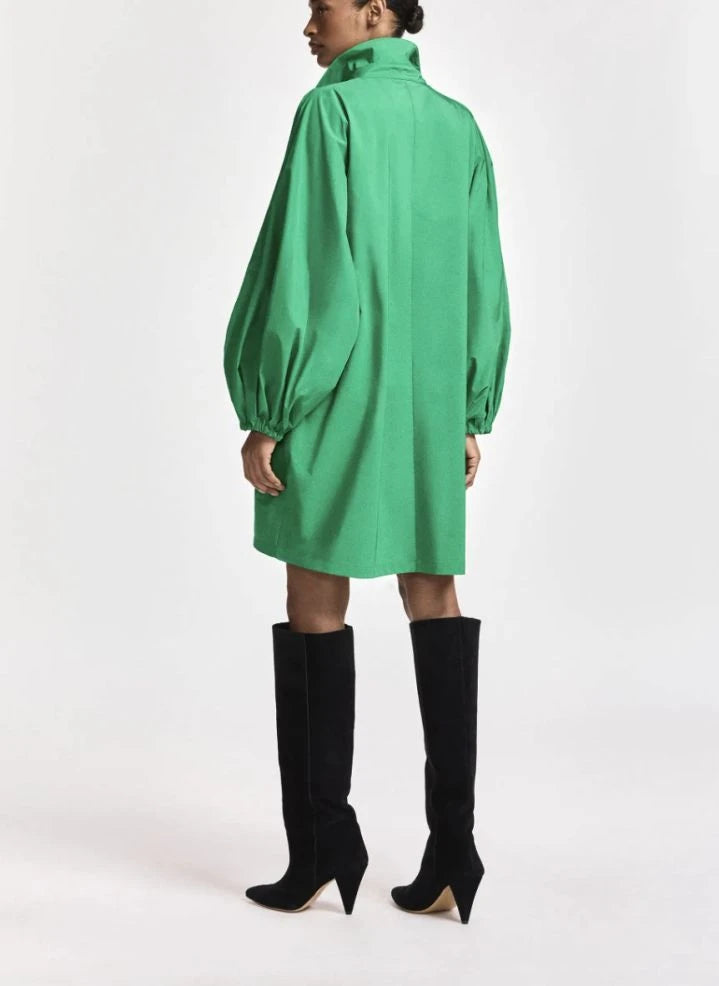 Essentiel Antwerp - Keagan 2 Oversize Elbise | Yeşil