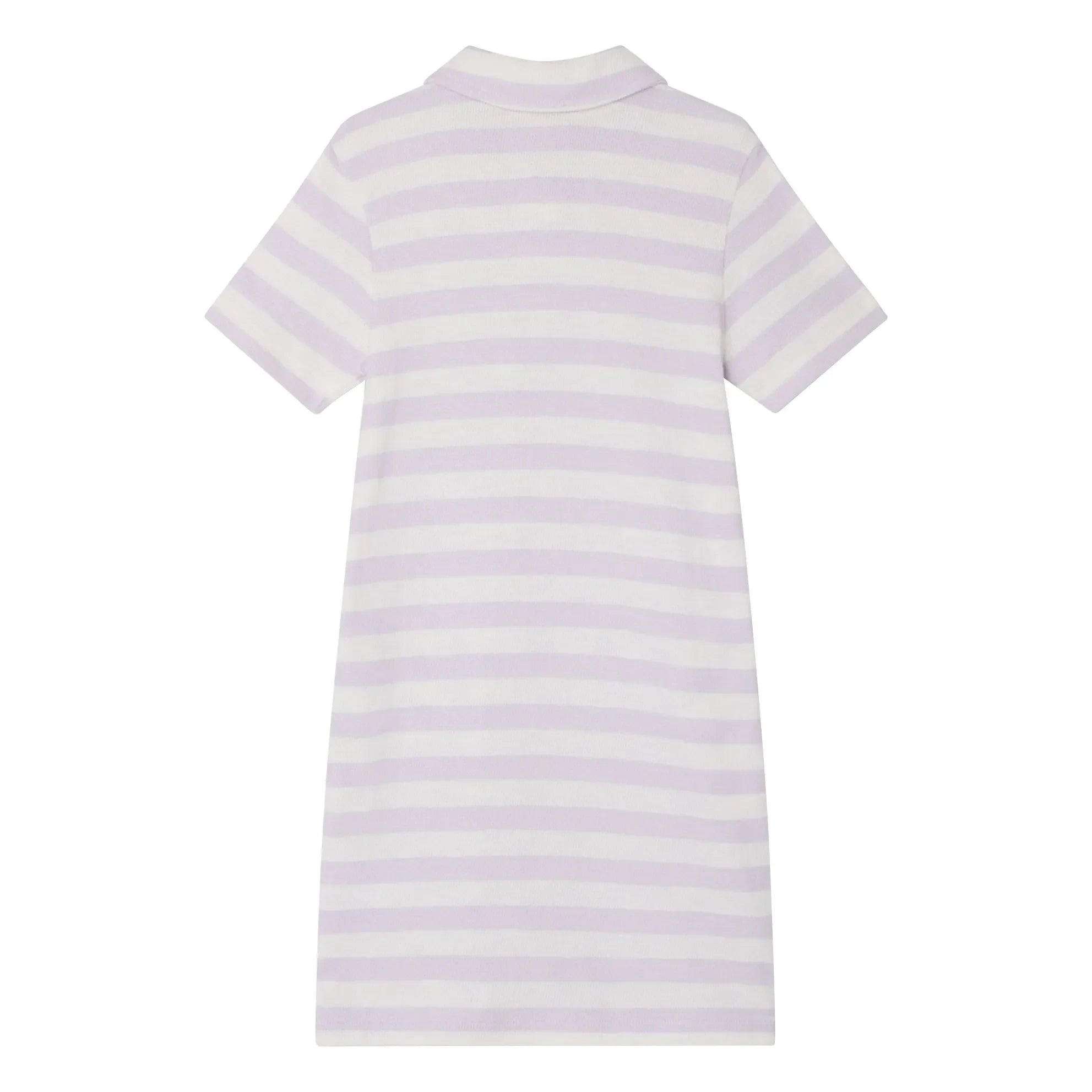 Bonpoint - Vestido a rayas de lobo hembra | Blanco