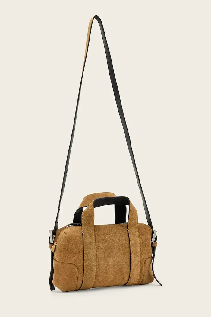Bandolera de ante ARES de AllSaints para mujer