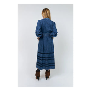 Lollys Laundry - Paris Denim Pamuk Elbise | Mavi
