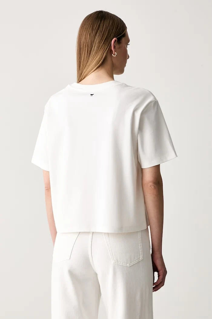 Camiseta de algodón para mujer Weekend Max Mara WKDSALA