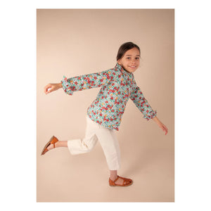 Loir - Chaqueta Friba Fleurie | Blanca